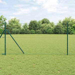 Euro Fence Ground Fix 10 x 1,2 m Stal pokryta PVC zielony