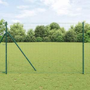 Euro Fence Ground Fix 10 x 1,5 m Stal pokryta PVC zielony