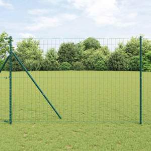 Euro Fence Ground Fix 10 x 1,6 m Stal pokryta PVC zielony