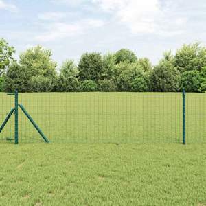 Euro Fence Ground Fix 25 x 0,6 m Stal pokryta PVC zielony