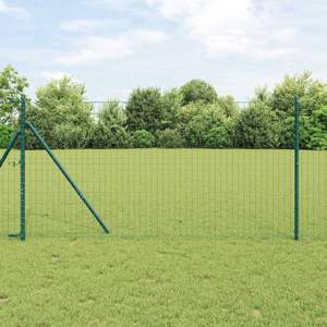 Euro Fence Ground Fix 25 x 1,2 m Stal pokryta PVC zielony