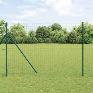 Euro Fence Ground Fix 10 x 1,6 m Stal pokryta PVC zielony