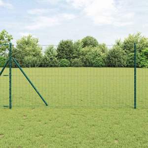 Euro Fence Ground Fix 25 x 1,2 m Stal pokryta PVC zielony