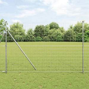 Zewnętrzny Euro Fence Ground Fix 10 x 1,6 m Stal ocynkowana