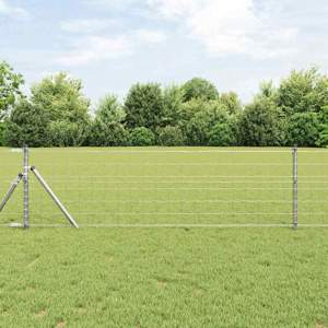 Zewnętrzny Euro Fence Ground Fix 10 x 0,8 m Stal ocynkowana
