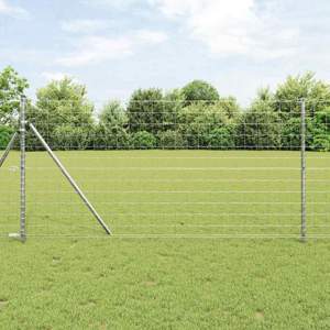 Zewnętrzny Euro Fence Ground Fix 10 x 1,4 m Stal ocynkowana