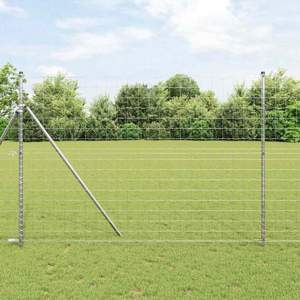 Zewnętrzny Euro Fence Ground Fix 10 x 1,6 m Stal ocynkowana
