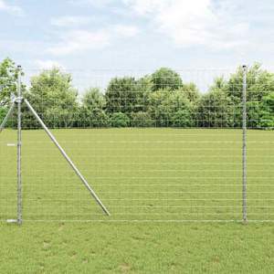 Zewnętrzny Euro Fence Ground Fix 10 x 1,6 m Stal ocynkowana