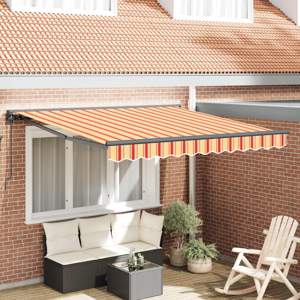 Rama markizy Wielokolorowe 350 x 250 cm Poliester z powłoką PU