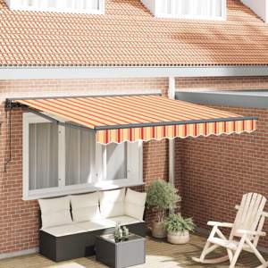 Rama markizy Wielokolorowe 350 x 250 cm Poliester z powłoką PU