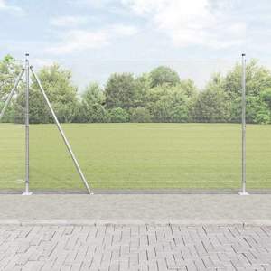 Ogrodzenie z drutu spawanego z betonową podstawą 50 x 1,4 m