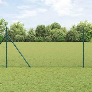 Sześcioramienna podstawa ogrodzenia 50 x 1,2 m Stal pokryta PVC
