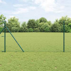 Sześcioramienna podstawa ogrodzenia 50 x 1,2 m Stal pokryta PVC
