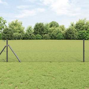 Sześcioramienna podstawa ogrodzenia 10 x 0,6 m Stal pokryta PVC