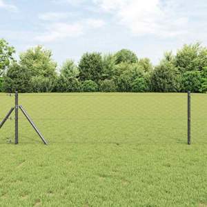 Sześcioramienna podstawa ogrodzenia 10 x 0,6 m Stal pokryta PVC