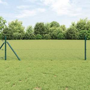 Sześcioramienna podstawa ogrodzenia 50 x 0,5 m Stal pokryta PVC