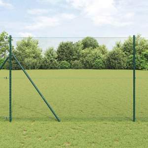 Sześcioramienna podstawa ogrodzenia 50 x 1,6 m Stal pokryta PVC