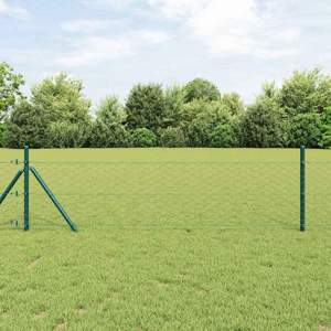 Sześcioramienna podstawa ogrodzenia 100 x 0,6 m Szary Siatka