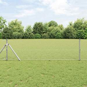 Sześcioramienna podstawa ogrodzenia 10 x 0,6 m Stal ocynkowana