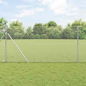 Sześcioramienna podstawa ogrodzenia 10 x 1,2 m Stal ocynkowana