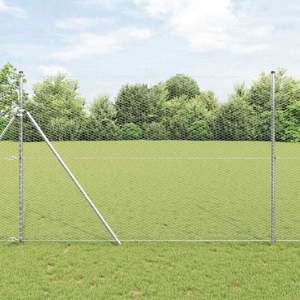 Sześcioramienna podstawa ogrodzenia 50 x 1,6 m Stal ocynkowana