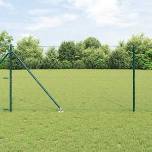 Sześciokątne ogrodzenie z słupkiem 50 x 1,4 m Stal pokryta PVC