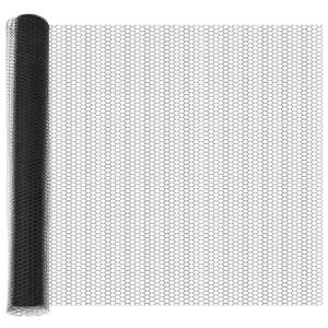 Sześciokątne ogrodzenie z słupkiem 25 x 1,4 m Stal pokryta PVC