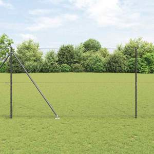 Sześciokątne ogrodzenie z słupkiem 100 x 1,6 m Stal pokryta PVC