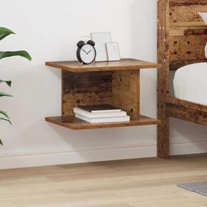 Stolik nocny Stare drewno 40 x 30 x 25 cm Drewno inżynieryjne