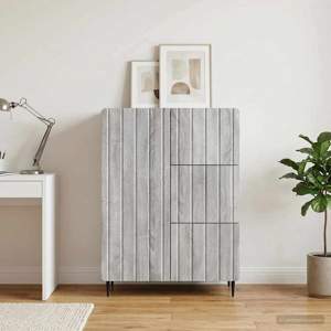 Bufet Szary Sonoma 66 x 34,5 x 91,5 cm Drewno inżynieryjne