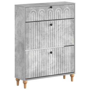 Szafka na buty ALKMAAR 78 x 24 x 103 cm Drewno inżynieryjne