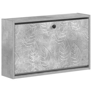 Wisząca szafka na buty DELFT 71 x 17 x 43 cm Betonowy szary
