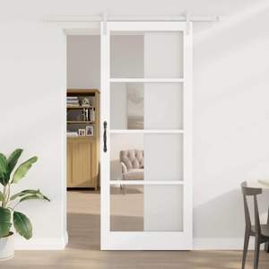 Drzwi przesuwne ORKDAL Biały 93 x 232 cm
