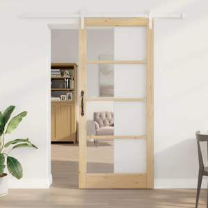 Drzwi przesuwne ORKDAL Naturalny 93 x 211 cm