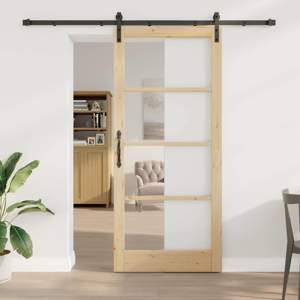 Drzwi przesuwne ORKDAL Naturalny 93 x 211 cm
