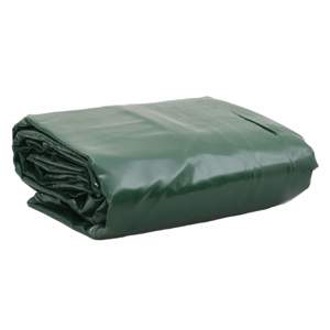 Plandeka, zielona, 5x7 m, 650 g/m²