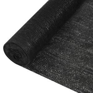 Siatka cieniująca, czarna, 1,8x10 m, HDPE, 195 g/m²