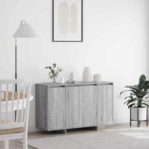 Bufet Szary Sonoma 120 x 41 x 75 cm Drewno inżynieryjne