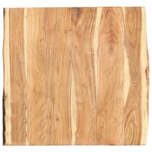 Blat, lite drewno akacjowe, 58x(50-60)x3,8 cm