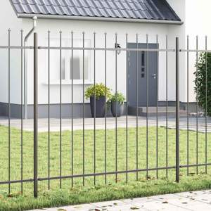 Ogrodzenie Ogrodowe WOERDEN 2 szt. 3,4 x 1,5 m Szary