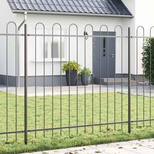 Ogrodzenie Ogrodowe BOXTEL 2 szt. 3,4 x 1,5 m Szary