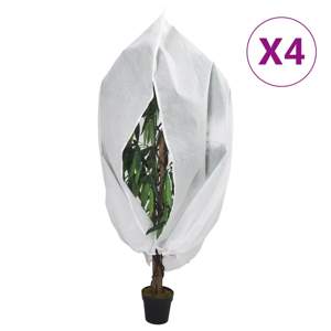 Kaptury ochronne z suwakiem, 4 szt., 70 g/m² 2,36x2 m