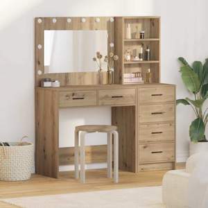 Toaletka 2 szt. Brązowy 78,5 x 41 x 135 cm Drewno inżynieryjne