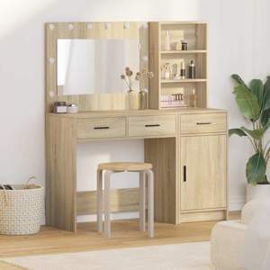Toaletka 2 szt. Brązowy 78,5 x 41 x 135 cm Drewno inżynieryjne