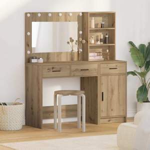 Toaletka 2 szt. Brązowy 78,5 x 41 x 135 cm Drewno inżynieryjne