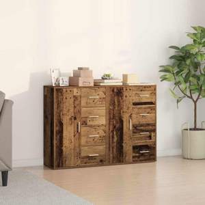 Bufet 2 szt. Stare drewno 60 x 31 x 84 cm Drewno inżynieryjne
