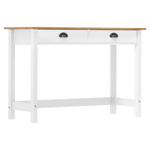 Stolik konsolowy Hill, 2 szuflady, 110x45x74 cm, lita sosna