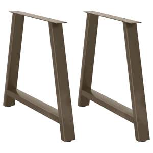 Nogi do stołu jadalnego w kształcie litery A 2 szt. 100x(72-73) cm Stal