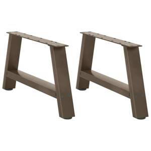Nogi do stolika kawowego w kształcie litery A 2 szt. 70x(30-31) cm Stal