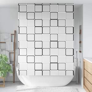 Roleta prysznicowa 150x240 cm Szerokość tkaniny 146 cm